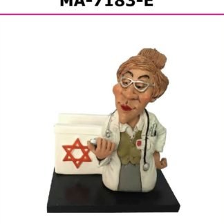 פסל רופאה מעמד לכרטיסי ביקור