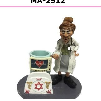 פסל רופאה מעמד לעטים