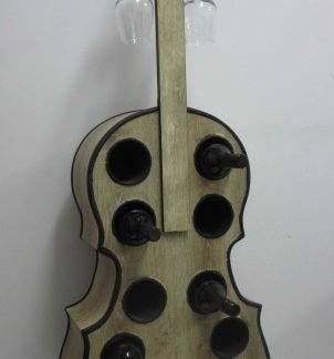 צ'לו ל-10 בקבוקי-יין 2 כוסות