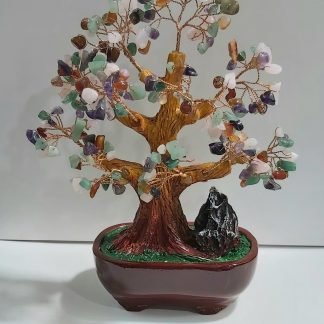 עץ אבני קריסטל מעורב