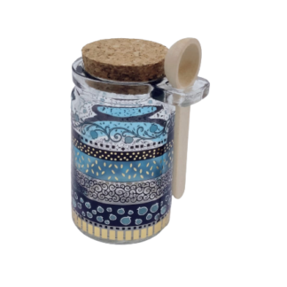 כלי לדבש מעוטר