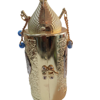 ספר תורה מהודר ממתכת מוזהב משובץ