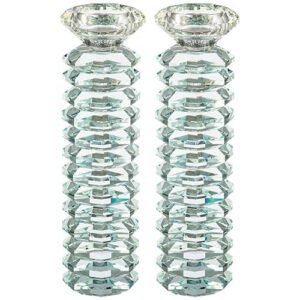 זוג פמוטי קריסטל מהודרים