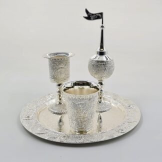 סט הבדלה פיליגרן מוכסף מהודר ואיכות