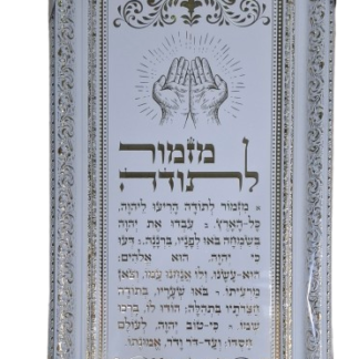 מזמור לתודה מהודר