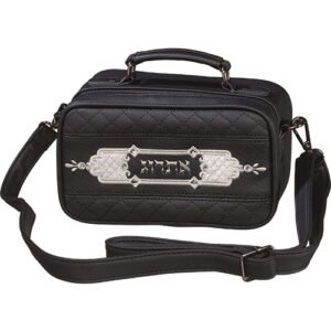 תיק לאתרוג דמוי עור גוון שחור מהודר ואיכותי