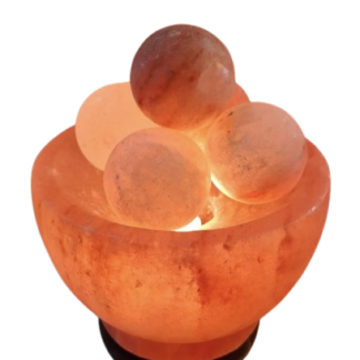 קערת מלח מנורת מלח טבעית טיפולית