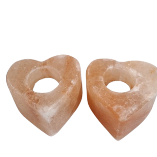 פמוטי מלח לב כפול לשלמות הזוגיות