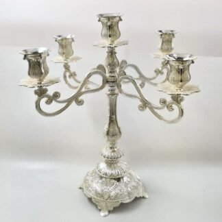 פמוט 5 קנים פיליגרן