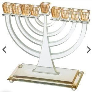 חנוכיית קריסטל מהודרת ואיכותית